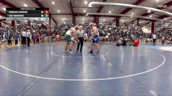 285 lbs Semifinal - Leo Mathias, Battle Mountain vs Jordan Stroud, White Pine