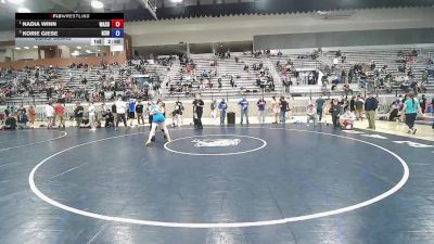 125 lbs Cons. Semis - Nadia Winn, Washington vs Korie Giese, NW Spartans Wrestling