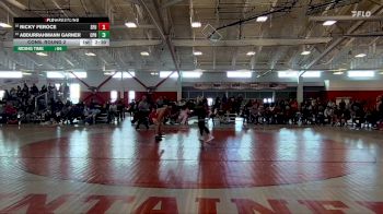 197 lbs Cons. Round 2 - Abdurrahmann Garner, Cal Poly Humboldt vs Ricky Feroce, Simon Fraser (B.C.)