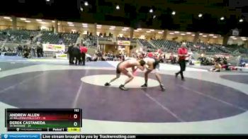 152 lbs Round 2 (4 Team) - Derek Castaneda, 3A Riverside vs Andrew Allen, 3A Willamina/Falls City