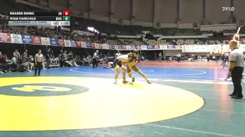 197 lbs Placement (16 Team) - Braden Ewing, Liberty vs Ryan Fairchild, Muhlenberg