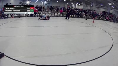 117 lbs 5th Place Match - Zoe Jones, Broken Bow Wrestling Club vs Aubrey Johnson, Beatrice