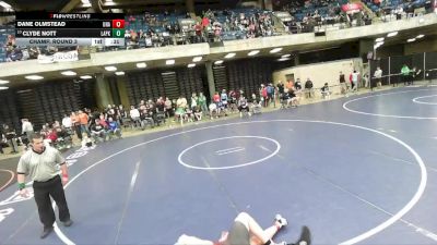 215 lbs Champ. Round 3 - Clyde Nott, Unattached vs Dane Olmstead, Unattached
