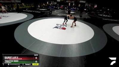 126 lbs Cons. Round 4 - Trenton Reed, California vs Gilbert Luiz Ii, Ripon Tribe Wrestling Club