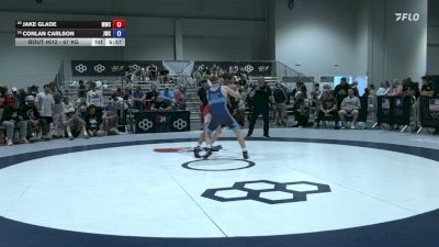72 kg 7th Place Match - Jake Glade, Mustang Wrestling Club vs Conlan Carlson, Jackrabbit Wrestling Club