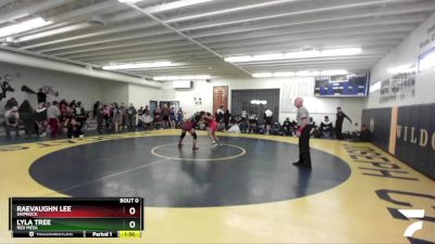 185 lbs Round 2 - Lyla Tree, Red Mesa vs RaeVaughn Lee, Shiprock