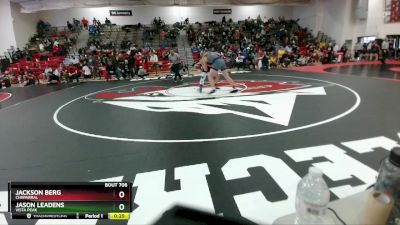 190 lbs Cons. Round 5 - Jason Leadens, Vista Peak vs Jackson Berg, Chaparral