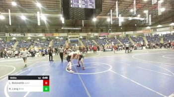 120 lbs Consi Of 16 #1 - Luke Robinette, Arapahoe vs Kash Long, Bear Cave WC