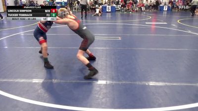 90 lbs Round Of 16 - Lincoln Simpson, Waynesburg vs Tucker Tominack, Felix W.A.