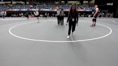 285 lbs Champ. Round 2 - Bruce Wagers, Rio Grande vs 8 Shane Mattson, Montana State-Northern