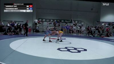 55 kg Cons. Quarters - Annesley Day, Dragon Wrestling Club vs Savannah Witt, Eagle Wrestling Club
