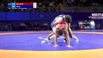 71 kg Final 3-5 - Melvin Miller, United States vs Kairi Ito, Japan