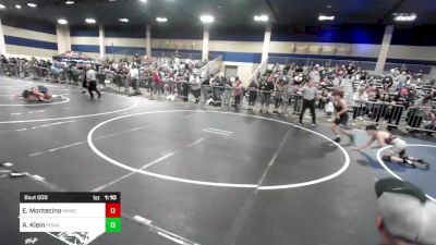 126 lbs Round Of 16 - Eduardo Miguel Montecino, Monster Garage vs Aaron Klein, Poway Elite