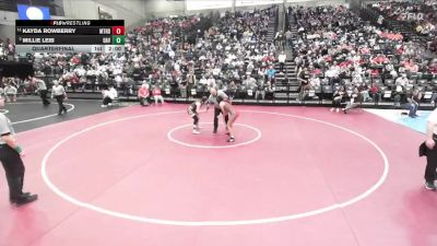 6A 125 lbs Quarterfinal - Millie Leib, Davis vs Kayda Rowberry, Mountain Ridge