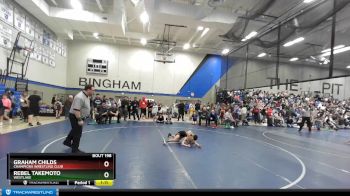 70 lbs Cons. Round 2 - Rebel Takemoto, Westlake vs Graham Childs, Champions Wrestling Club