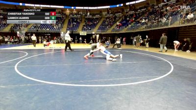 175 lbs Consy 2 - Christian Yanosko, Fort Cherry vs Lamech Albers, Corry