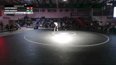 157 lbs Owen Pehrson, Riverton vs Austin Bennett, Bingham