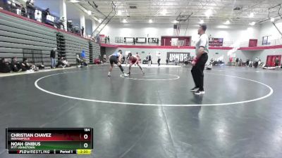 184 lbs Cons. Round 5 - Christian Chavez, Indianapolis vs Noah Gnibus, Pitt-Johnstown