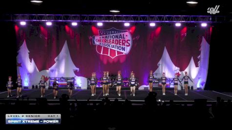 Spirit Xtreme - Power [2025 L2 Senior Day 1] 2025 NCA Holiday Classic