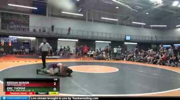 138 lbs Round 4 (6 Team) - Eric Thomas, Techfall Wrestling Club vs Keegan Seaver, Mid TN Maulers