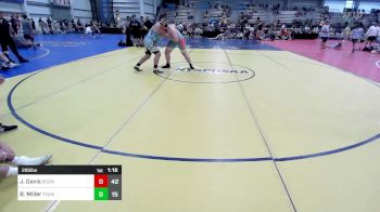 285 lbs Rr Rnd 1 - Jonathan Davis, BoomRanch vs Brad Miller, Team Big Dills - SFWC