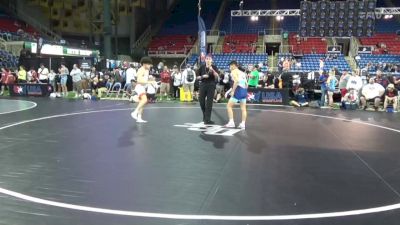 126 lbs Rnd Of 64 - Billy Townson, California vs Hunter Jacobsen, Nebraska