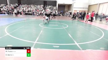 63-M lbs Quarterfinal - Michael Fusco, Pequannock vs Ronin Barro, Barn Brothers