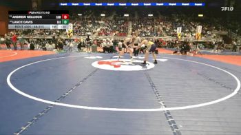 4A-215 lbs Cons. Round 3 - Lance Davis, Cheyenne East vs Andrew Kellison, Campbell County