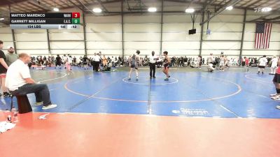 154 lbs Rr Rnd 3 - Matteo Marenco, Warhawks - MS vs Garrett Milligan, Elite Athletic Club - MS