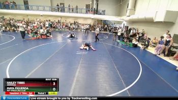 145 lbs Round 2 - Hailey Tibbs, Herriman vs Maya Figueroa, Roy Wrestling Club