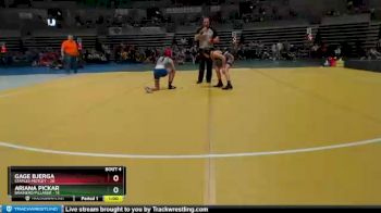 84 lbs Placement (4 Team) - Gage Bjerga, Staples-Motley vs Ariana Pickar, Brainerd/Pillager