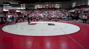 120 lbs Consolation - Lily Lane, Bixby Girls HS vs Lily Turgeon, Bixby Girls HS
