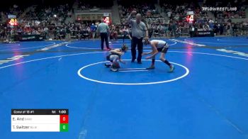 82 lbs Consolation - Ethan Aird, Sarbacker Wrestling Academy vs Trayce Switzer, Blue Pride WC