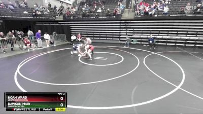 129 lbs Cons. Round 4 - Noah Ward, Logan High School vs Dawson Mair, Corner Canyon