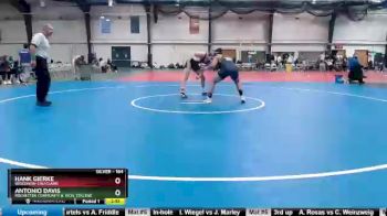 184 lbs 5th Place Match - Antonio Davis, Rochester Community & Tech. College vs Hank Gierke, Wisconsin-Eau Claire