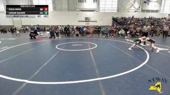 58 lbs Quarterfinal - Logan Galvez, KD Training Center vs Cole Gioia, Journeymen Wrestling Club