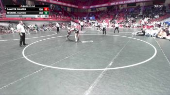 132 lbs D2/d3 - Semi-finals (sat 10:00am.) - Michael Ciancio, Coleman vs Sawyer Swatek, Fennimore