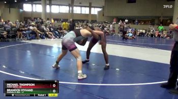 175 lbs Semis & 5th Wb (32 Team) - Brandon Myhand, Guerrilla Red vs Michael Thompson, Funky Boyz