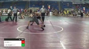 145 lbs Consi Of 32 #1 - Aidan Lenz, Mile High WC vs Nick Vincent, Murray WA