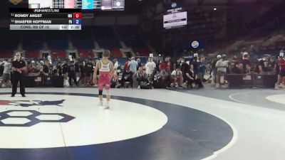 113 lbs Cons. Rd Of 16 - Rowdy Angst, Missouri vs Shaefer Hoffman, Pennsylvania