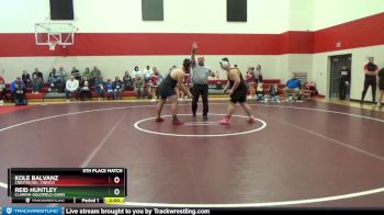 285 lbs 5th Place Match - Kole Balvanz, Crestwood, Cresco vs Reid Huntley, Clarion-Goldfield-Dows