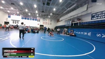 190 lbs 3rd Place Match - Danika Harris, Glenrock vs Jazmyn Garcia, Scottsbluff Girls