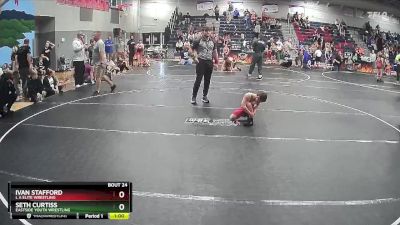 55 lbs Round 2 - Seth Curtiss, Eastside Youth Wrestling vs Ivan Stafford, L A Elite Wrestling