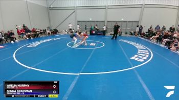 112 lbs Semis & 3rd Wb (16 Team) - Amelia Murphy, Indiana vs Senna Grassman, Tennessee Red