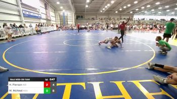 85 lbs Rr Rnd 3 - Hunter Pierson, Indiana Outlaws Gold vs Mikey McNeal, Micky's Maniacs Black