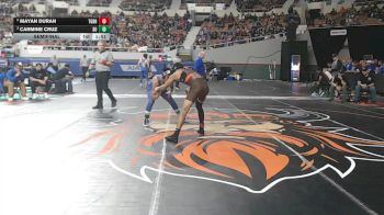 146 -D1 Semifinal - Carmine Cruz, Sunnyside High School vs Mayan Duran, Trevor G. Browne High School