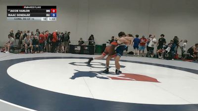 67 kg Cons. Rd Of 16 - Jacob Hanlon, Bearcat Wrestling Club vs Isaac Gonzalez, California