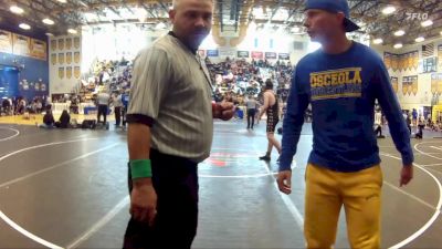 144 lbs Cons. Round 3 - Joel Thrower, St Cloud vs Gavin Uccello, Deland