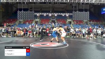 220 lbs Cons 8 #1 - Jayden Tadeo-Gosal, California vs Torin Forsyth, Kansas