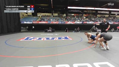 207 lbs Semifinal - Lillian Gradillas-Flores, Southern Oregon vs Carla Campos, Texas Wesleyan